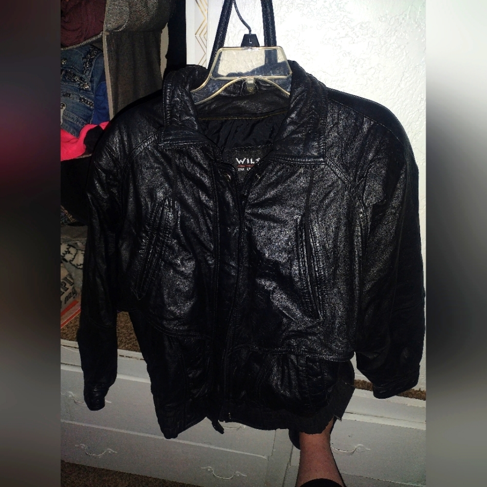 Wilson's real Leather jacket